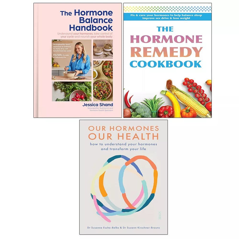 Hormone Balance Handbook, Our Hormones Our Health,Hormone Remedy 3 Books Set - The Book Bundle