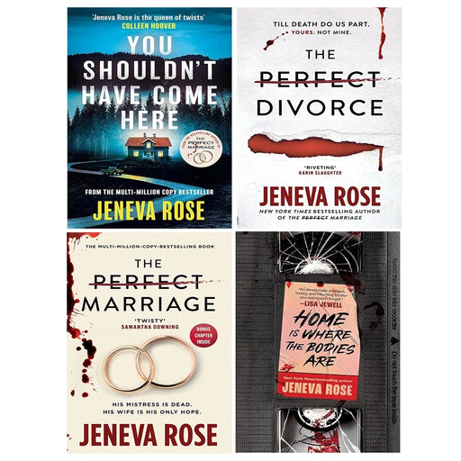 Jeneva Rose Collection 4 Books Set (Perfect Marriage, Perfect Divorce,Home Is Whe) - The Book Bundle
