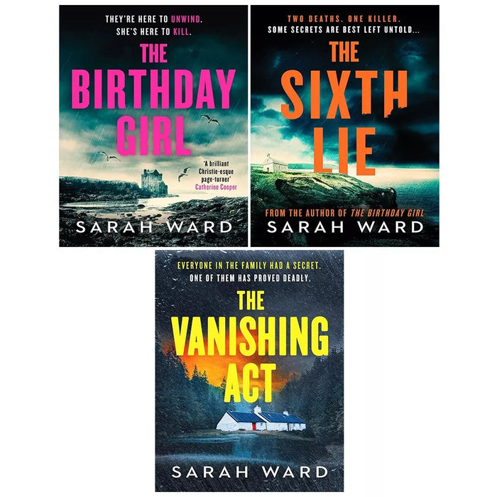 Mallory Dawson Crime Thrillers Series 3 Books Set by (Sarah Ward Sixth Lie,Birthday) - The Book Bundle