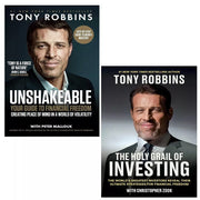 Tony Robbins Collection 2 Books Set (Unshakeable, Holy Grail of Investing) - The Book Bundle