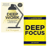Deep Work Cal Newport, Deep Focus Joe Spacey 2 Books Set - The Book Bundle