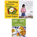Anything You Can Cook, I Can Cook Vegan, Vegan Cookbook, New Vegan 3 Books Set - The Book Bundle