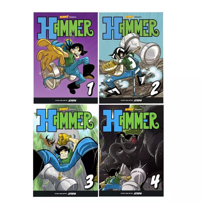 Hammer Volume 1-4 Collection 4 Books Set by Jey Odin, Saturday AM Ocean Kingdom - The Book Bundle