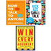 Win Every Argument, Kick Ass Small Talk Chartwell, How to Talk to Anyone 3 Books Set - The Book Bundle