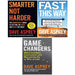 Dave Asprey Collection 3 Books Set Smarter Not Harder,Game Changers,FAST THISWAY - The Book Bundle