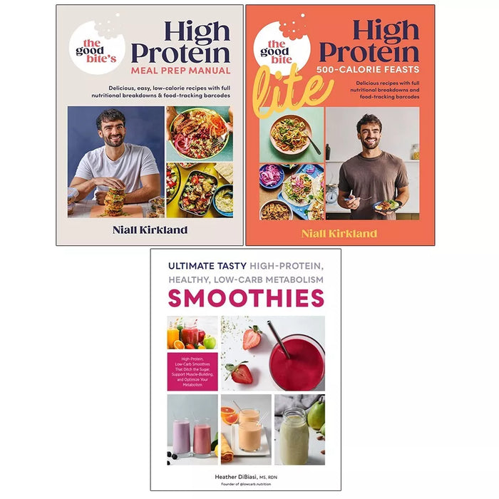 Niall Kirkland Collection 3 Books Set (Ultimate Tasty High Protein,Good Bite Lite) - The Book Bundle