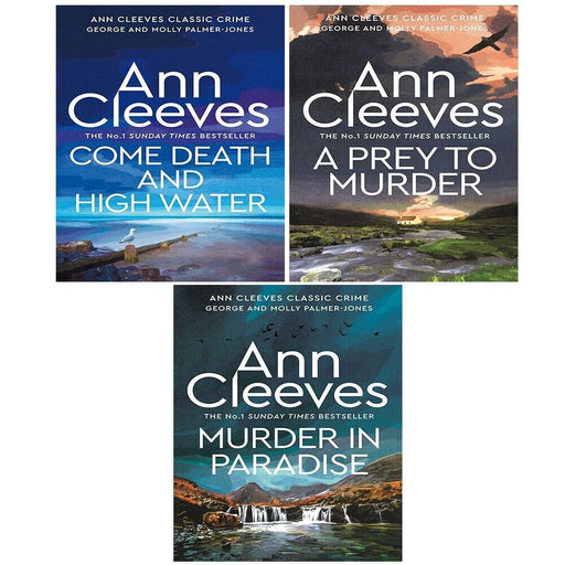 George and Molly Palmer-Jones Series Colllection 3 Books Set by Ann Cleeves - The Book Bundle