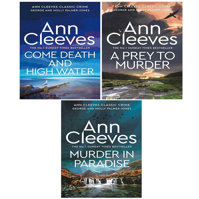 George and Molly Palmer-Jones Series Colllection 3 Books Set by Ann Cleeves - The Book Bundle