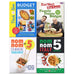 Pinch of Nom Budget, Family Feasts on a Budget, Nom Nom Italy 4 Books Set - The Book Bundle