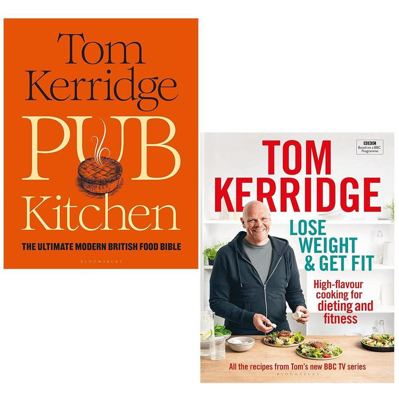 Tom Kerridge Collection 2 Books Set Pub Kitchen, Lose Weight and Get Fit - The Book Bundle
