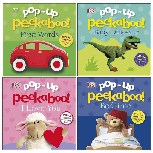 Pop-up Peekaboo Series 5 Collection 4 Books Set By DK - The Book Bundle