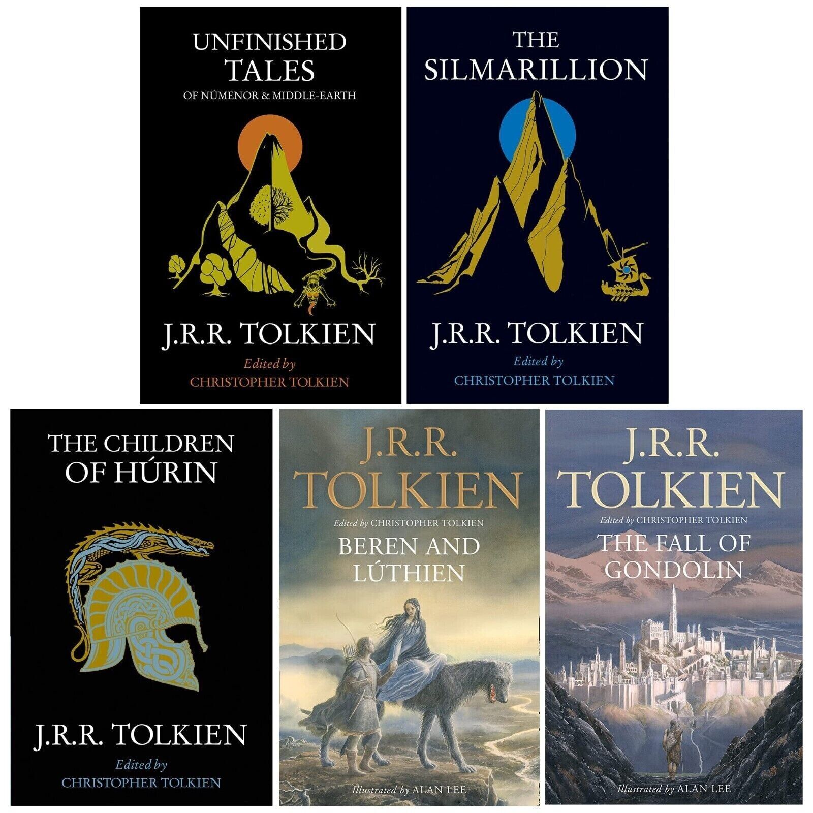 First Age of Middle-earth 5 Books Collection Set by J.R.R. Tolkien