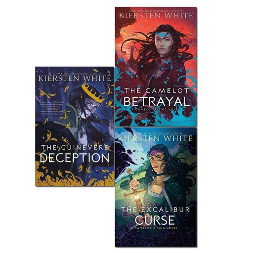 Camelot Rising Trilogy 3 Books Collection Set by Kiersten White Excalibur Curse - The Book Bundle