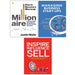 Become Microcap Millionaire,Inspire Influence Sell,Managing Business 3 Books Set - The Book Bundle