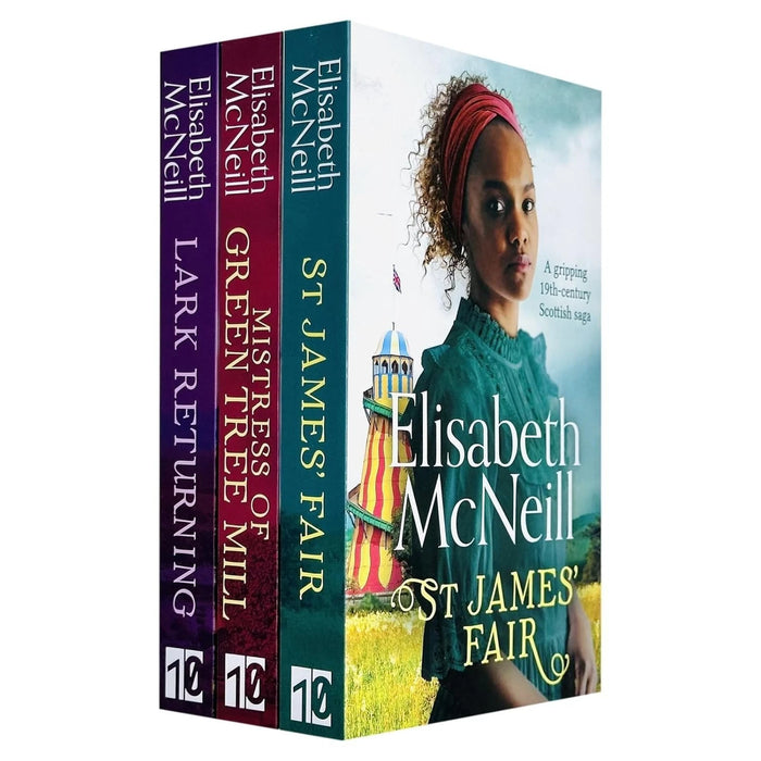 Elisabeth McNeill Collection 3 Books Set (Lark Returning, Mistress of Green Tree Mill, St James' Fair) - The Book Bundle