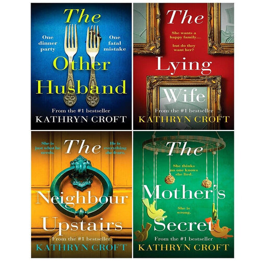 Kathryn Croft Collection 4 Books Set Lying Wife,Neighbour Upstairs,Other Husband - The Book Bundle