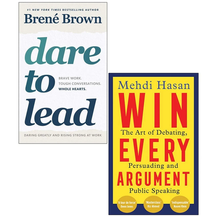 Dare to Lead, Win Every Argument 2 Books Collection Set - The Book Bundle