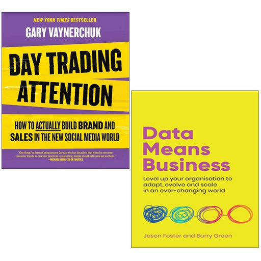 Day Trading Attention, Data Means Business 2 Books Collection Set - The Book Bundle
