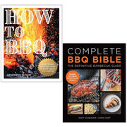 Complete BBQ Bible two-book set by Andy Husbands, Chris Hart, and Genevieve Taylor, featuring grilling tips and recipes.
