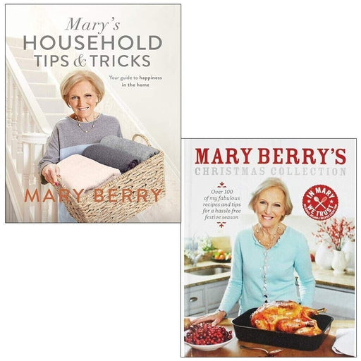 Marys Household Tips and Tricks,Mary Berrys Christmas Collection 2 Books Set - The Book Bundle