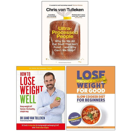 Ultra-Processed People, How To Lose Weight, The Complete Diet Plans 3 Books Set - The Book Bundle
