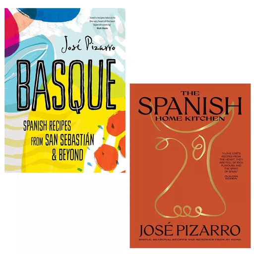 José Pizarro Collection 2 Books Set Basque Spanish,Spanish Home Kitchen Hardcover - The Book Bundle