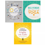 Yoga Your Home Practice Companion (HB), Tree of Yoga, Light on Life 3 Books Set - The Book Bundle