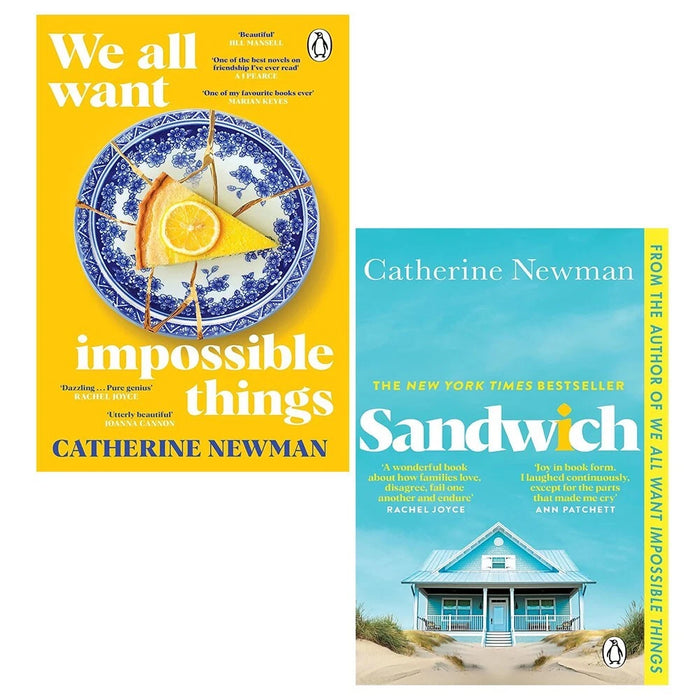 Catherine Newman Collection 2 Books Set We All Want Impossible Things, Sandwich - The Book Bundle