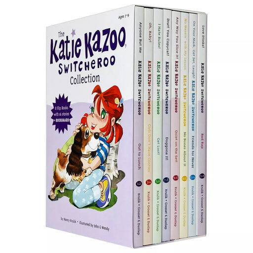 The Katie Kazoo Switcheroo 8 Flips Books With 16 Stories Collection Box Set - The Book Bundle