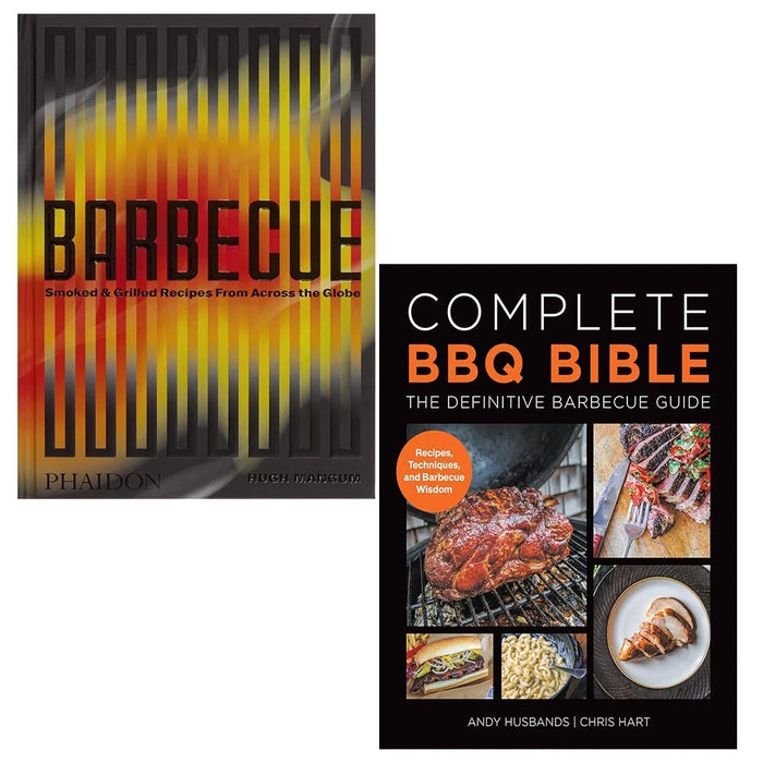 Barbecue Hugh Mangum HB,Complete BBQ BIBLE Definitive Barbecue Guide 2 Books Set - The Book Bundle