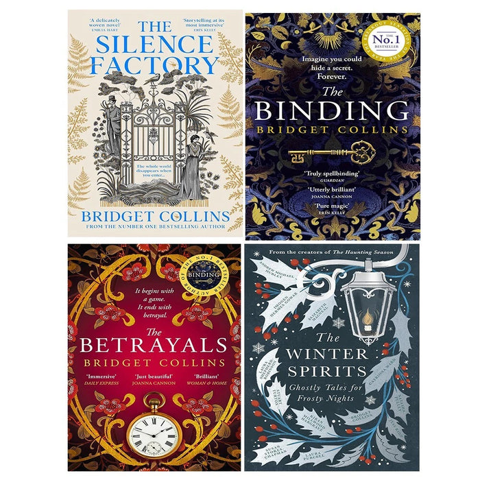 Bridget Collins Collection 4 Books Set (Silence Factory, Betrayals,Winter Spirits) - The Book Bundle