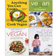 Anything You Can Cook, Vegan Cookbook, Go Lean Vegan,New Vegan 4 Books Collection Set - The Book Bundle