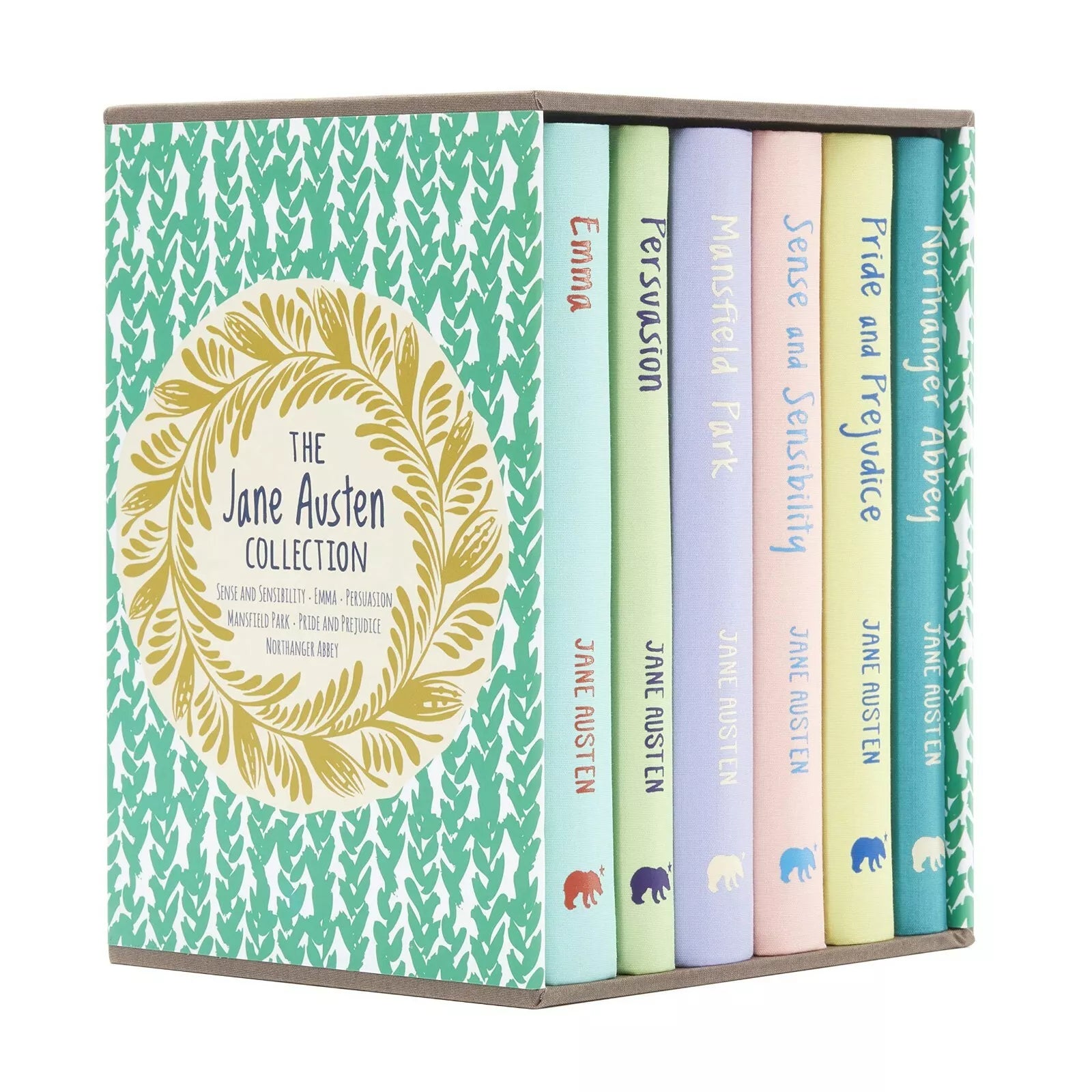 The Jane Austen Collection 6 Books Box Set (Sense and Sensibility, Emma, Persuasion, Mansfield)