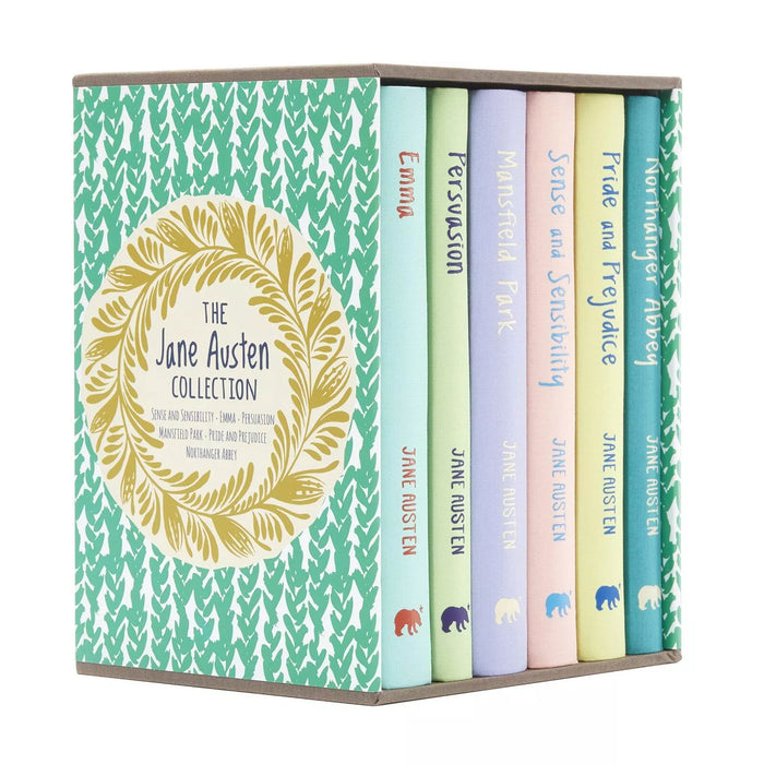 The Jane Austen Collection 6 Books Box Set (Sense and Sensibility, Emma, Persuasion, Mansfield)