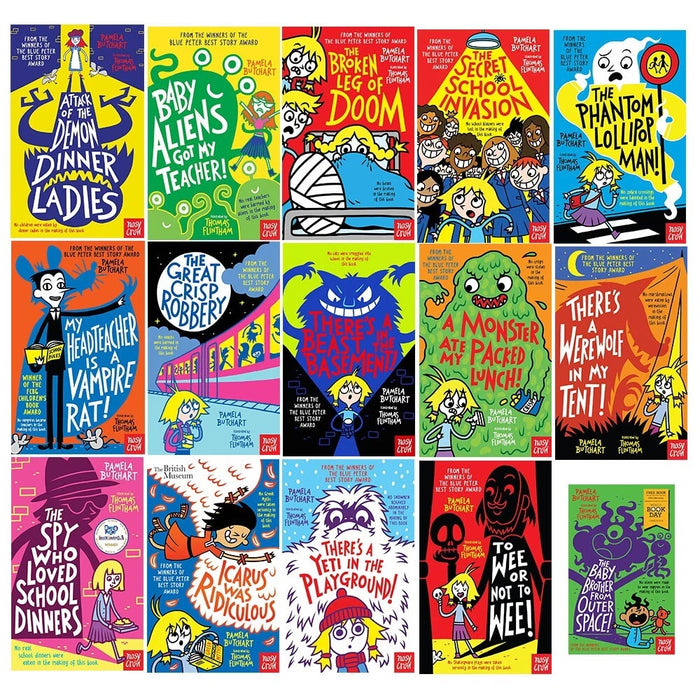 Baby Aliens Series 15 Books Set by Pamela Butchart Secret School Invasion - The Book Bundle