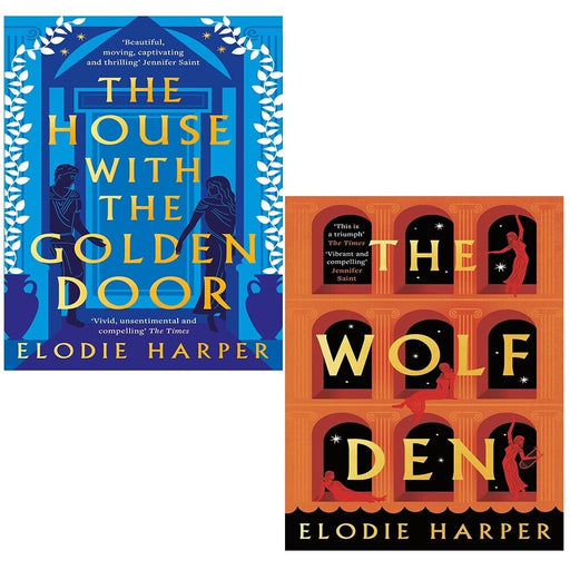 Wolf Den Trilogy Series Collection 2 Books Set by Elodie Harper House With Gold - The Book Bundle