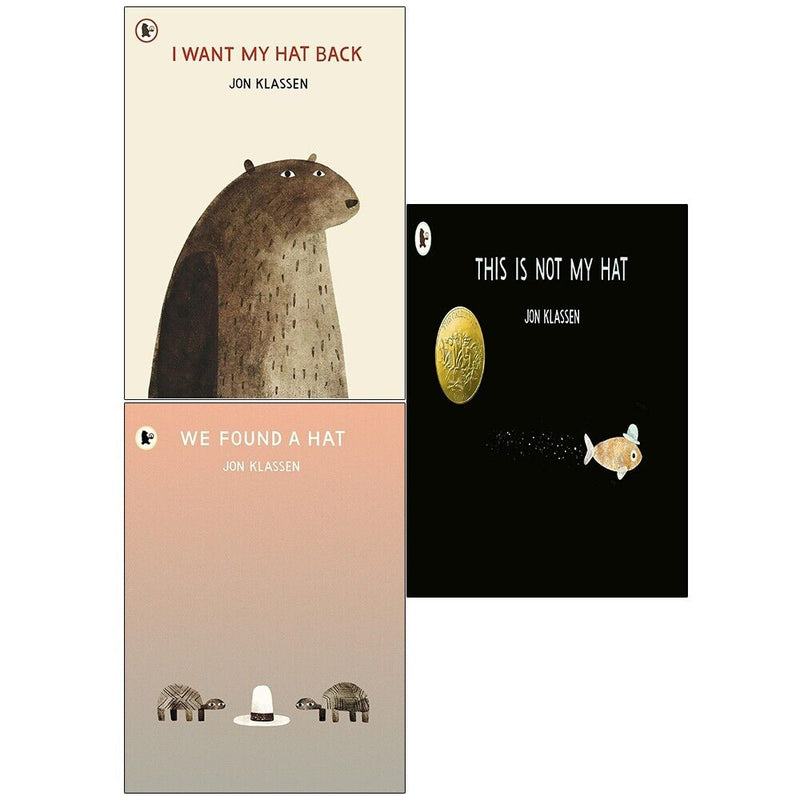 Jon Klassen 3 Children Books Collection Set (This Is Not My Hat, We Found a Hat) - The Book Bundle