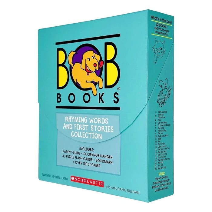 BOB Books Collection 6 Book Box Set [First Stories and Rhyming Words] - The Book Bundle