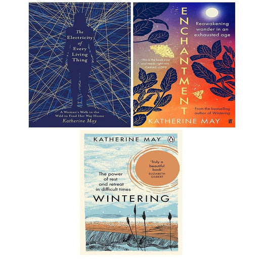 Katherine May Collection 3 Books Set Enchantment (HB), Wintering, Electricity - The Book Bundle