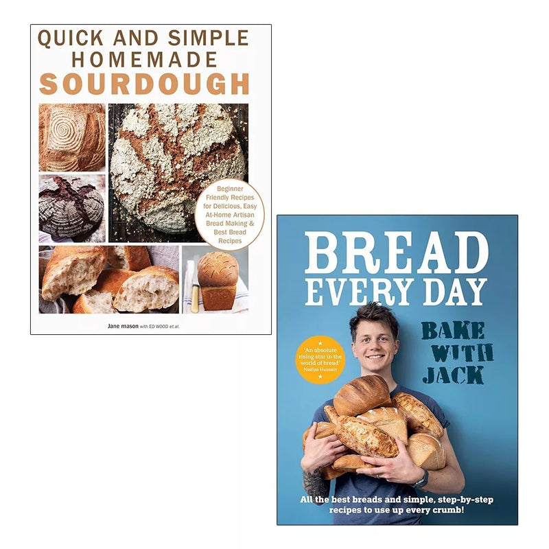 Bake with Jack Bread Every Day (HB), Quick Simple Homemade Sourdough 2 Books Set - The Book Bundle