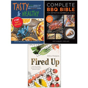 Complete BBQ Bible 3-book set by Iota Publishing featuring barbecue recipes, tips, and healthy grilling techniques.