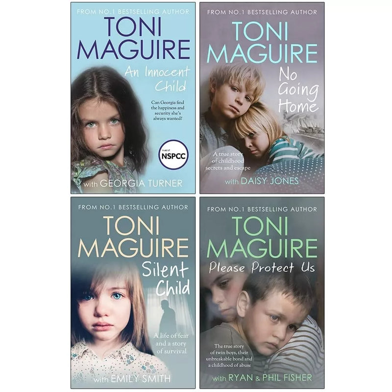 Toni Maguire Collection 4 Books Set (An Innocent Child, No Going Home, Silent Child & Please Protect Us) - The Book Bundle