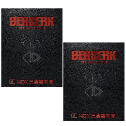 Berserk Deluxe Volumes 5-6 Collection 2 Books Set by Kentaro Miura (Hardcover) - The Book Bundle