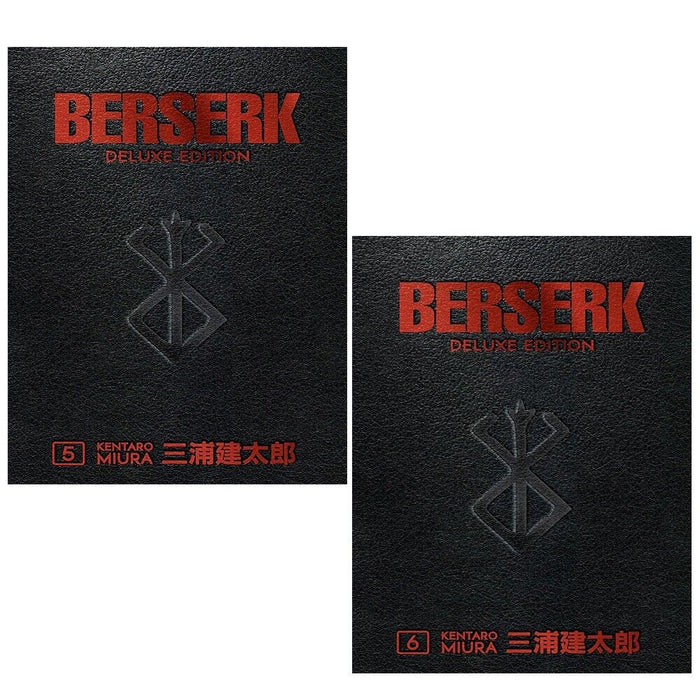 Berserk Deluxe Volumes 5-6 Collection 2 Books Set by Kentaro Miura  (Hardcover)