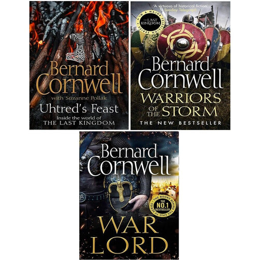 Last Kingdom Series 3 Books Collection Set by Bernard Cornwell War Lord - The Book Bundle