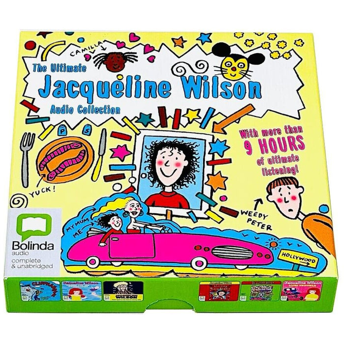 Ultimate Jacqueline Wilson Audio Collection 6 Books Set by Jacqueline Wilson Cliffhange - The Book Bundle