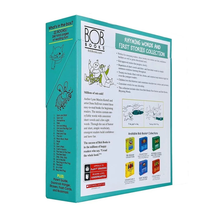 BOB Books Collection 6 Book Box Set [First Stories and Rhyming Words] - The Book Bundle