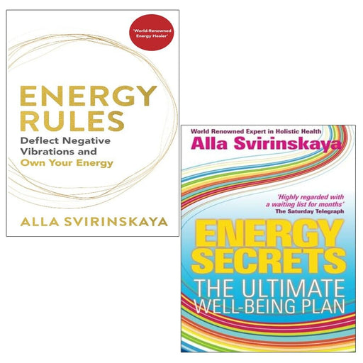 Alla Svirinskaya Collection 2 Books Set (Energy Secrets, Energy Rules ) - The Book Bundle