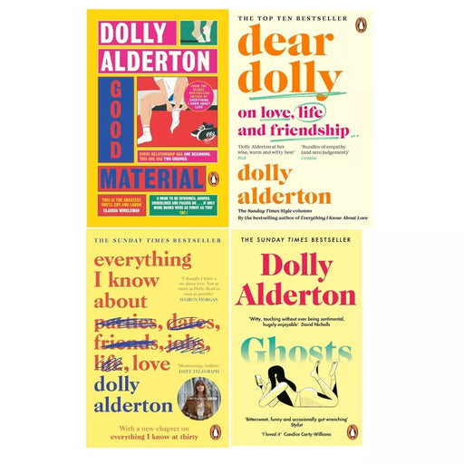 Dolly Alderto 4 Books Collection Set (Good Material,Ghosts,Dear Dolly) - The Book Bundle