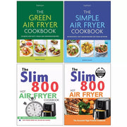 Air Fryer Cookbook Collection 4 Books Set (Green Air Fryer, Simple Air Fryer,Slim) - The Book Bundle